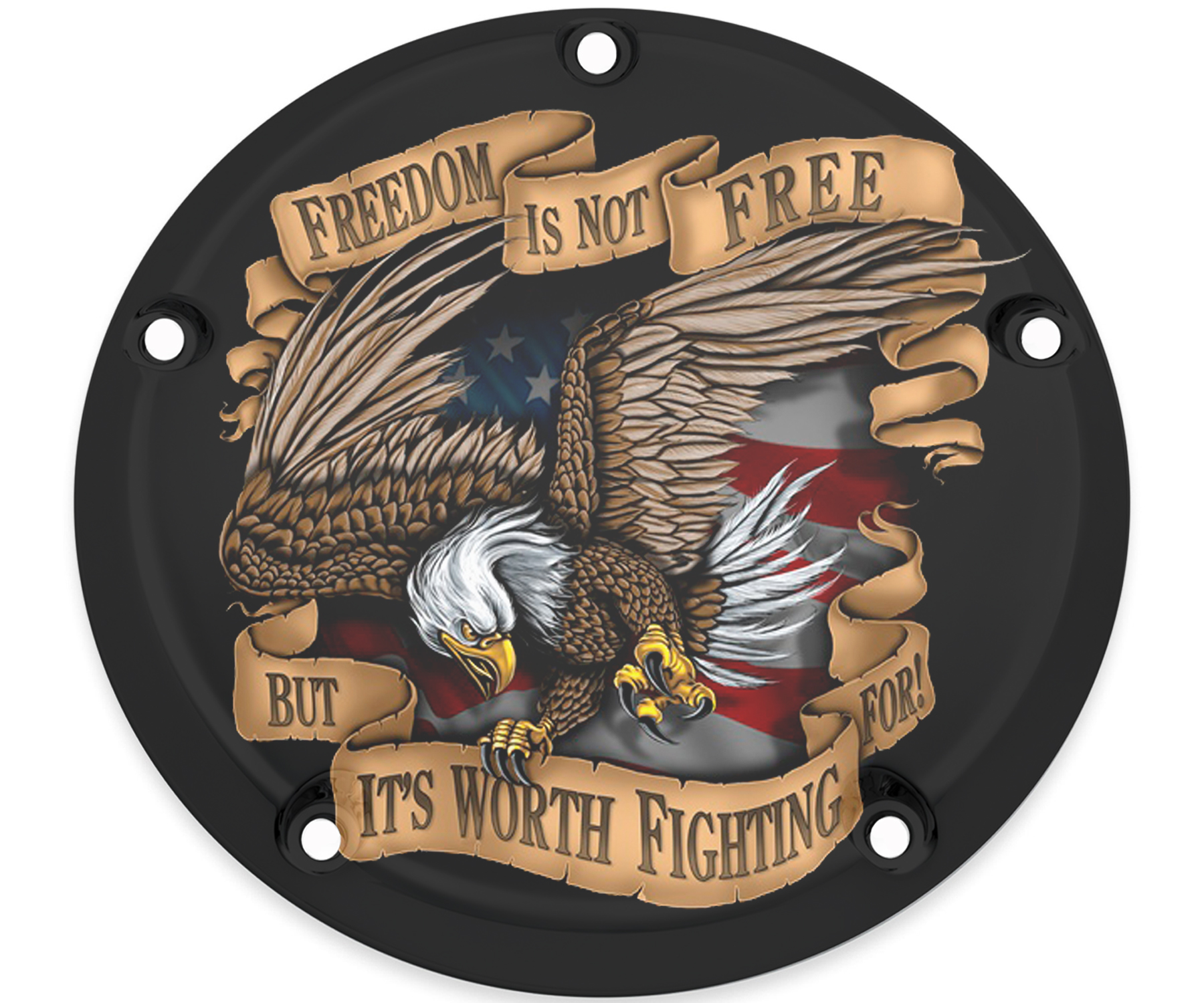 Custom Timing Cover - Freedom Is Not Free